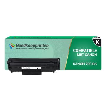 Kompatible Druckerpatrone für Canon 703 BK Toner Schwarz (2.500 Drucke)