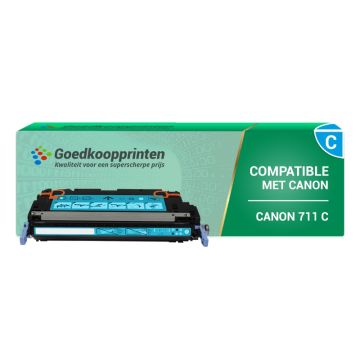 Canon 711C Tonerkartusche Cyan (6.000 Drucke) - Hausmarke