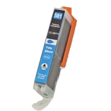 kompatible Druckerpatrone zu Canon CLI-581PB XXL Foto blau (13 ML)