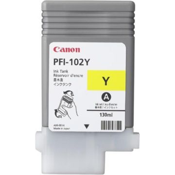 Kompatible Druckerpatrone zu Canon PFI-102Y Gelb (130ML)