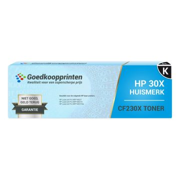 Kompatible zu HP 30X Toner / HP CF230X Toner-Kartusche Schwarz - 3.500 Ausdrucke