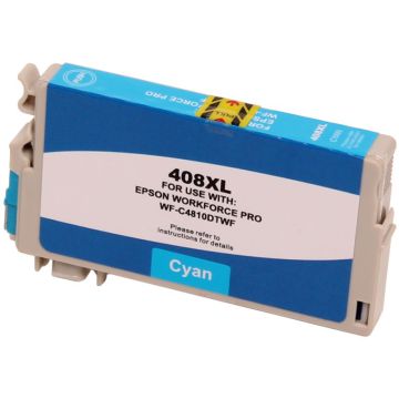 Kompatibel mit Epson 408XL Tintenpatrone Cyan (22ml)