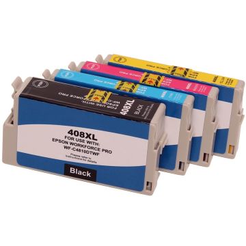 Kompatibel mit Epson 408XL Tintenpatronen Multipack (103 ml)