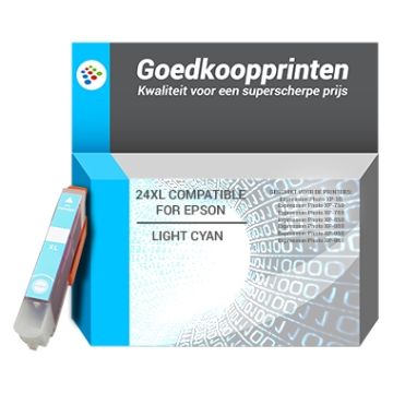 Epson T2435 Tintenpatrone Hell-Cyan (12 ML) - Hausmarke