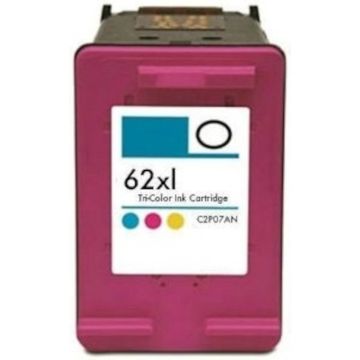 Kompatible Druckerpatrone zu HP 62XL Farbe (C2P07AE) 19ML