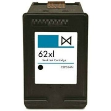 Kompatible Druckerpatrone zu HP 62XL (C2P04AE) Schwarz (18ML)