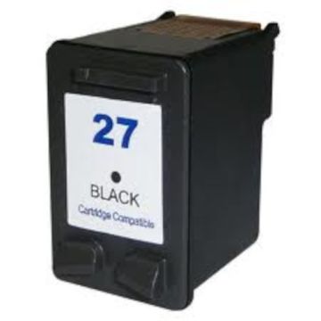 Kompatible Druckerpatrone zu HP 27 Schwarz (C8727AE) 17ML