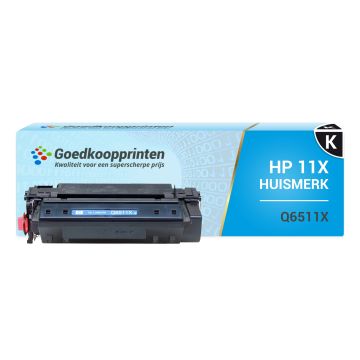 Kompatible zu HP 11X Toner-Kartusche Schwarz (Q6511X) 12.000 Ausdrucke