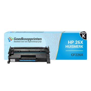 Kompatible zu HP 26X Toner / HP CF226X Toner-Kartusche Schwarz - 9.000 Ausdrucke