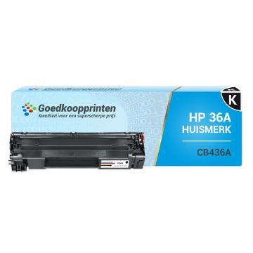 Kompatible zu HP 36A Toner / HP CB436A Toner schwarz - 2.100 Ausdrucke