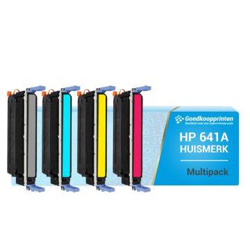 Hausmarke für HP 641A Aktion Set: C9720A + C9721A + C9722A + C9723A (EP-85) Toner