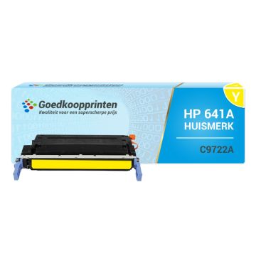 Hausmarke für HP 641 A / HP C9722A Tonerkartusche Gelb - 8.000 Drucke