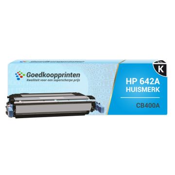 Kompatible Druckerpatrone zu HP CB400A Toner Schwarz (7.500 Drucke)