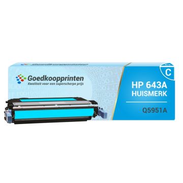 Hausmarke für HP Q5951A Toner Cyan (10.000 Drucke)