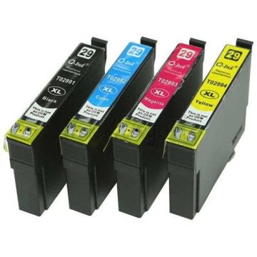 Kompatibles Set 4 x Druckerpatrone für Epson 29XL