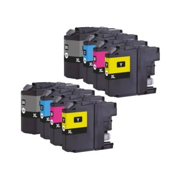 Kompatibles Set 2 x 4 Druckerpatrone für Brother LC-422XL