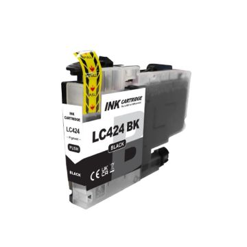 Kompatible Druckerpatrone zu Brother LC-424 Schwarz