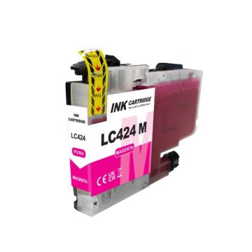 Kompatible Druckerpatrone zu Brother LC-424 XL Magenta