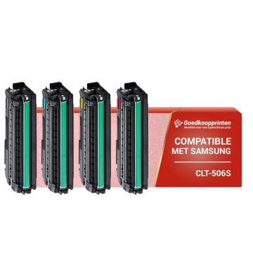 Kompatible Druckerpatrone für Samsung CLT-506S / Samsung CLT-506L Toner Multipack