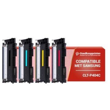 Kompatibles Set für Samsung CLT-P404C Toner-Kartusche Multipack
