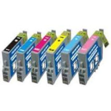 Kompatibles Set Druckerpatronen für Epson T0807 (6-Pack)
