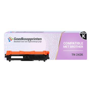 Kompatible Druckerpatrone zu Brother TN-242BK Toner Schwarz (2.250 Drucke)
