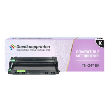 Kompatibel mit Brother TN-247 Toner Schwarz - 3.000 Seiten