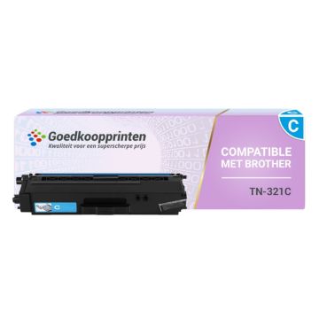 Kompatible Druckerpatrone zu Brother TN321C Toner Cyan (3.500 Drucke)