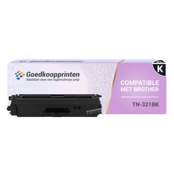 Kompatible Druckerpatrone zu Brother TN321BK Toner Schwarz (4.000 Drucke)