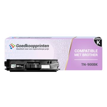Kompatibel mit Brother TN-900BK Toner Schwarz - 6.000 Seiten