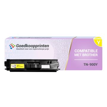 Kompatibel mit Brother TN-900Y Toner Gelb - 6.000 Seiten