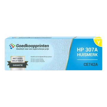 Hausmarke für HP 307A Toner Gelb (CE742A) 7.300 Drucke