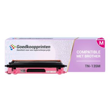 Brother TN-135M Toner Magenta (4.000 Drucke) - Hausmarke