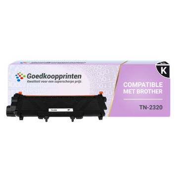 Kompatible zu Brother TN-2320 Toner-Kartusche Schwarz (2.600 Ausdrucke)