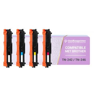 Kompatible Druckerpatrone für Brother TN-242 / TN-246 Toner Multipack