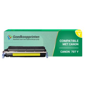 Canon 707Y Tonerkartusche Gelb (2.000 Drucke) - Hausmarke