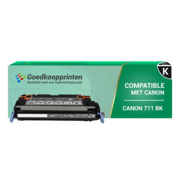 Canon 711BK Tonerkartusche Schwarz (6.000 Drucke) - Hausmarke