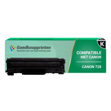 Kompatible zu Canon 728 Toner-Kartusche Schwarz (2.500 Ausdrucke)