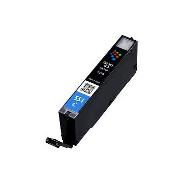 Kompatible Druckerpatrone zu Canon CLI-551C XL Cyan