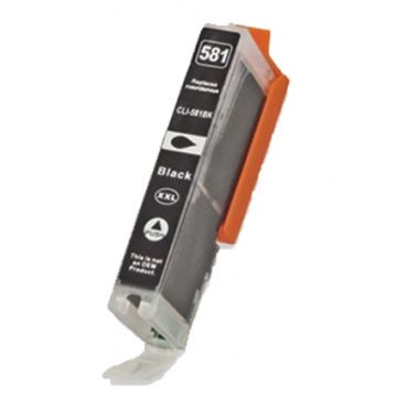 Kompatible Druckerpatrone zu Canon CLI-581BK XXL Foto Schwarz (13 ML)