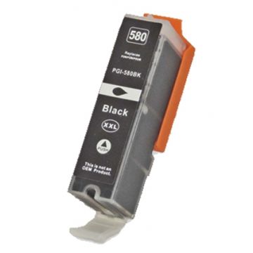 Kompatible Druckerpatrone zu Canon PGI-580PGBK XXL Schwarz (26ML)