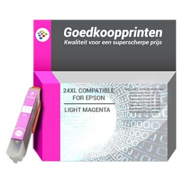 Epson T2436 Tintenpatrone Hell Magenta (12 ML) - Hausmarke