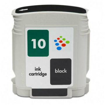 Hausmarke für HP 10 Tintenpatrone / HP C4844A Tintenpatrone Schwarz (69 ML)