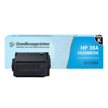Kompatible zu HP 38A Toner / HP Q1338A Toner-Kartusche Schwarz (13.500 Ausdrucke)