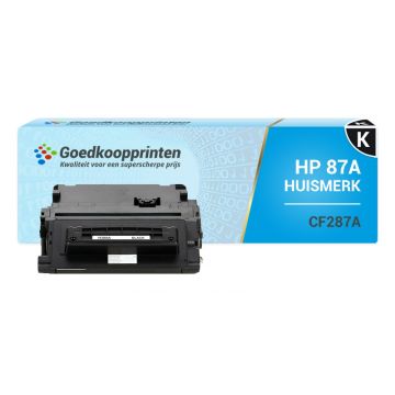 Kompatible zu HP 87A Toner / HP CF287A Toner-Kartusche Schwarz (9.000 Ausdrucke)