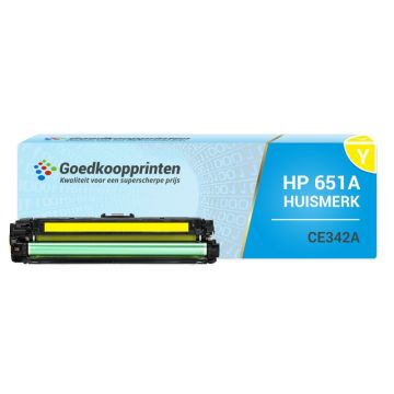 Hausmarke für HP CE342A Tonerkartusche Gelb (16.000 Drucke)