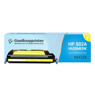 Hausmarke für HP 502A / Q6472A Tonerkartusche Gelb (4.000 Drucke)