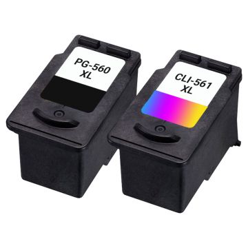 Kompatible Druckerpatrone für Canon PG-560/561 XL Multipack (21/15ml)