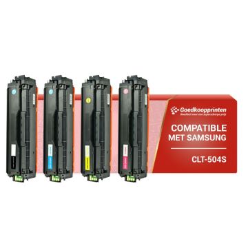 Kompatible für Samsung CLT-504S Toner Multipack