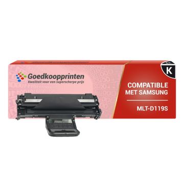 Samsung MLT-D119S, ML-1610D2, ML-2010D3, SCX-4521D3 Tonerkartusche Schwarz (3.000 Drucke) - Hausmarke